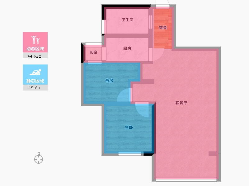 四川省-成都市-空港云尚-52.74-户型库-动静分区