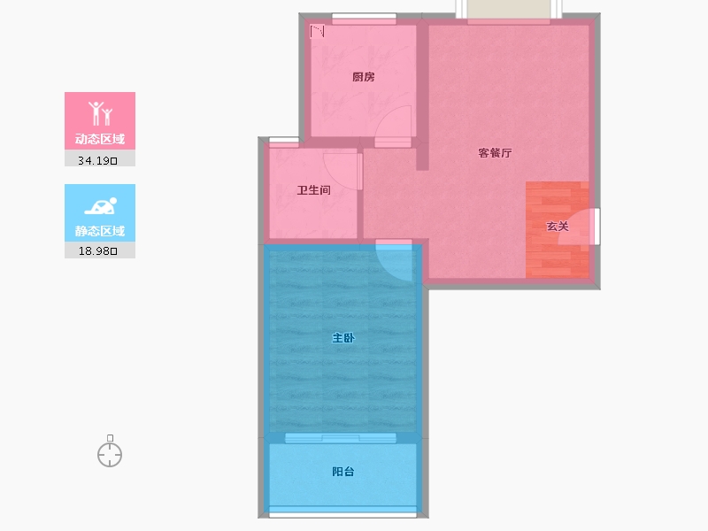 山东省-威海市-凤凰湖-46.99-户型库-动静分区