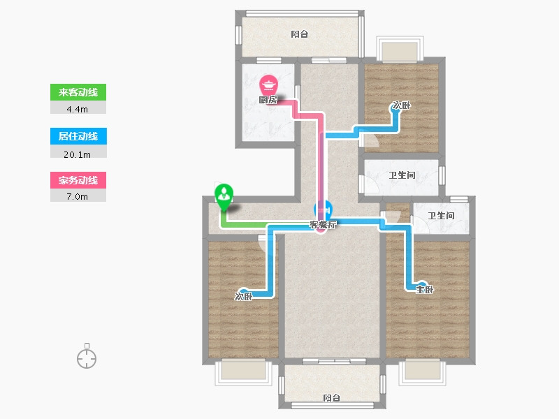 河南省-平顶山市-盛世御源-110.00-户型库-动静线