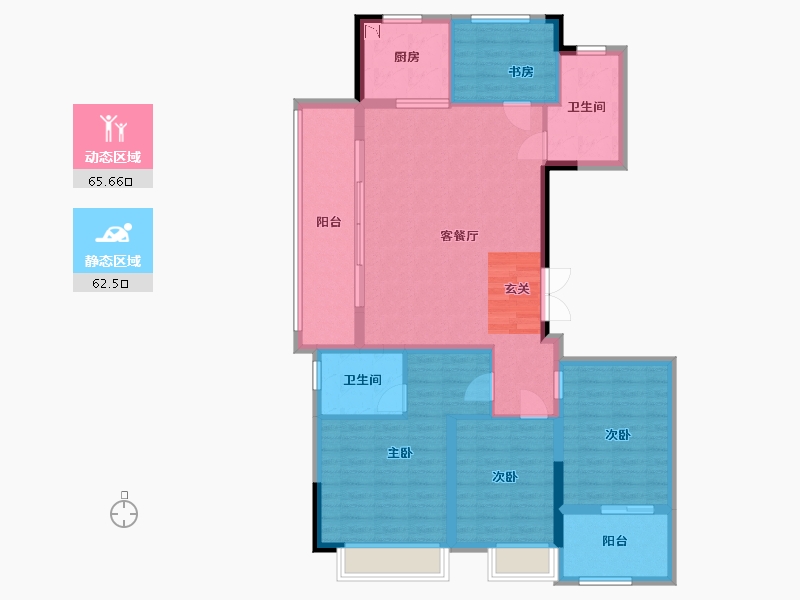 江苏省-南京市-福州源-115.77-户型库-动静分区