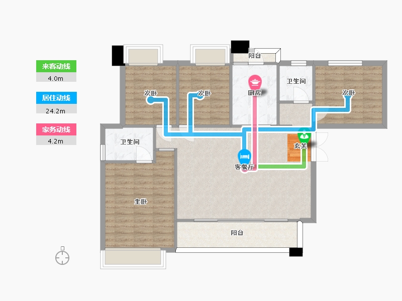 四川省-成都市-金科集美学府-101.57-户型库-动静线