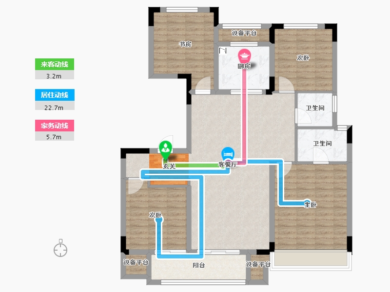 浙江省-湖州市-奥园-116.22-户型库-动静线