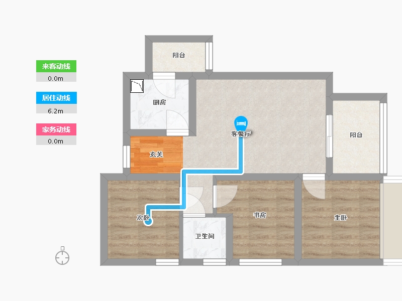 四川省-达州市-　中国铁建广场-54.11-户型库-动静线