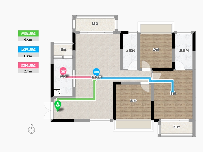 四川省-遂宁市-遂宁-92.77-户型库-动静线