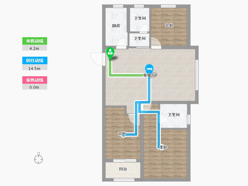 山东省-聊城市-民生・城市主人-82.50-户型库-动静线