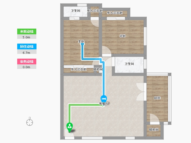 California-San Diego-Casa de Palomar Apartments-72.98-户型库-动静线