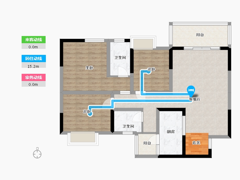 四川省-成都市-城市之光-93.67-户型库-动静线