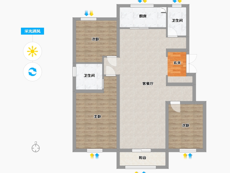 河北省-承德市-水山上院-100.02-户型库-采光通风