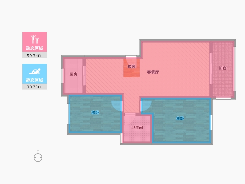 山东省-济宁市-圣城家园-78.93-户型库-动静分区