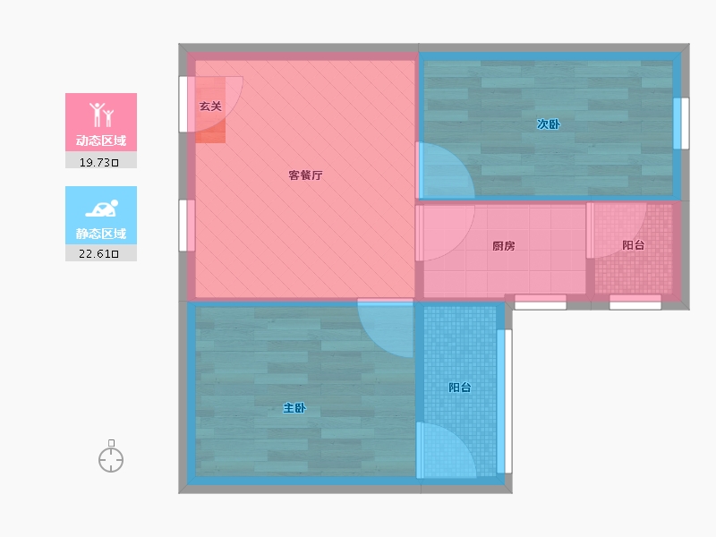 广东省-广州市-华江花园-37.09-户型库-动静分区