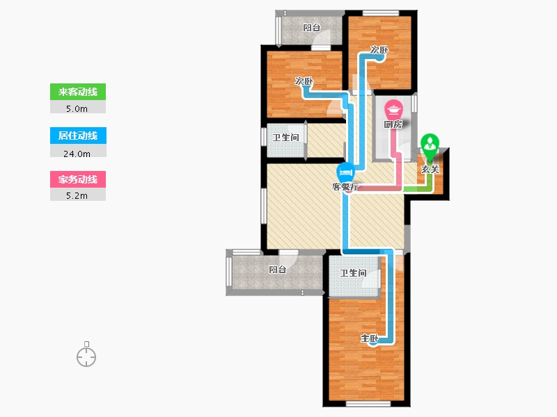 陕西省-西安市-高科麓湾-92.19-户型库-动静线