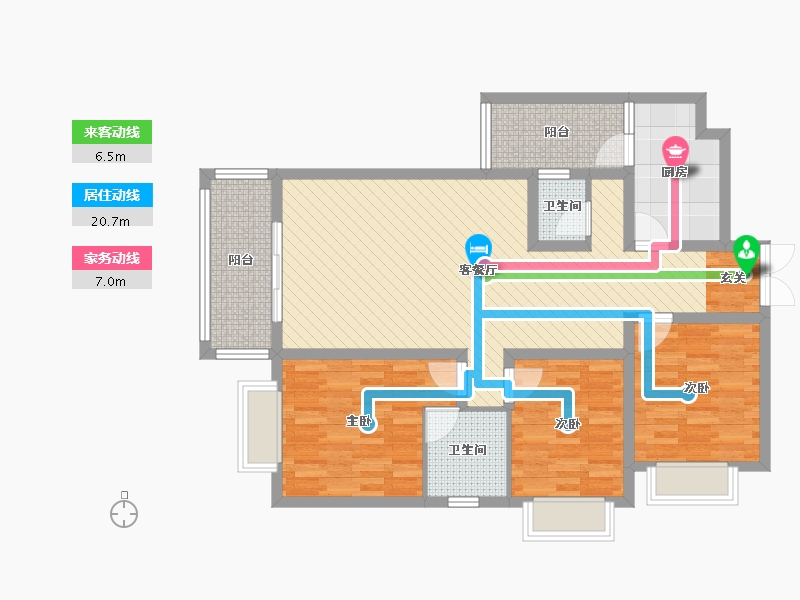 云南省-昭通市-盛世荷苑-99.41-户型库-动静线