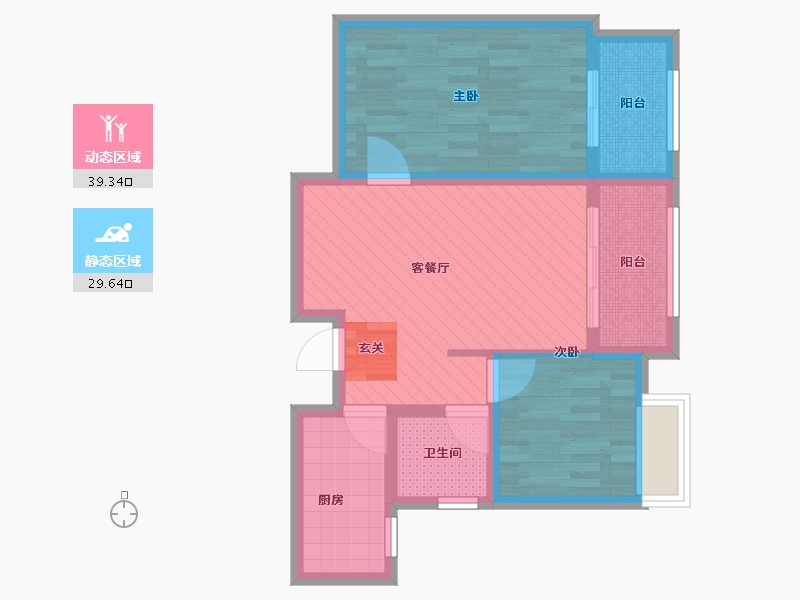 安徽省-合肥市-万达文化旅游城-59.09-户型库-动静分区