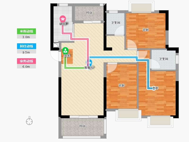 福建省-三明市-美地大道-92.13-户型库-动静线