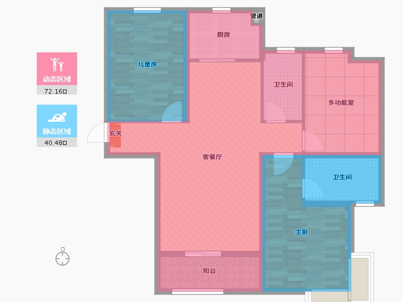 河南省-周口市-融辉城-100.00-户型库-动静分区