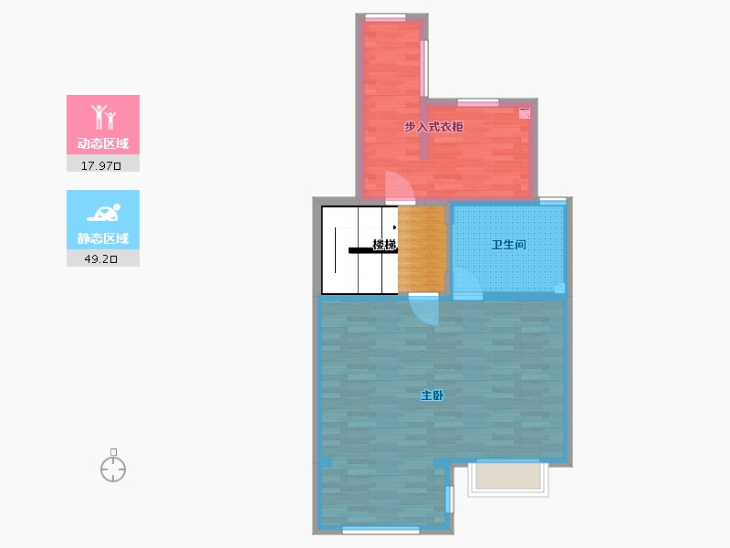 江苏省-苏州市-华德力公园壹号(在建）-68.37-户型库-动静分区