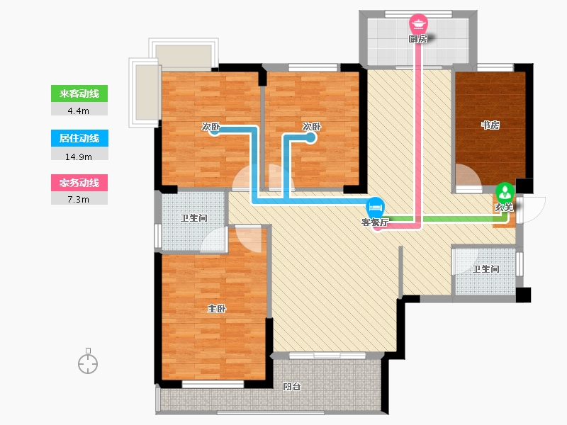 江西省-吉安市-上江界-112.00-户型库-动静线