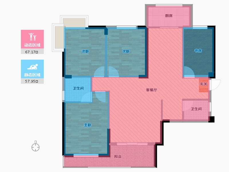 江西省-吉安市-上江界-112.00-户型库-动静分区