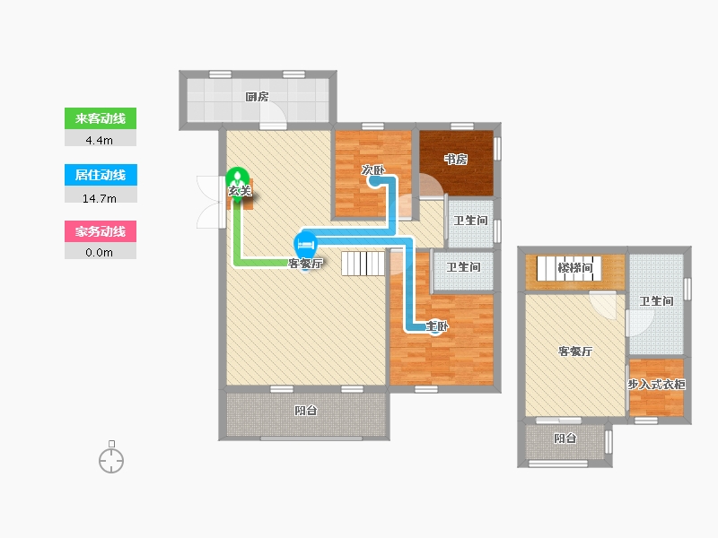 浙江省-温州市-德信时代-124.00-户型库-动静线