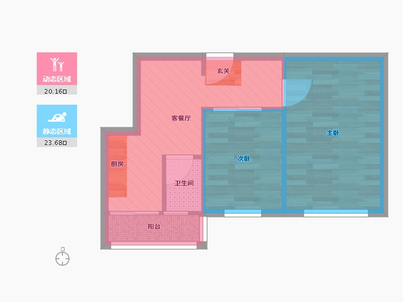 北京-北京市-中建一局-38.40-户型库-动静分区