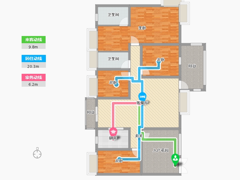 广东省-清远市-国际新城-137.94-户型库-动静线