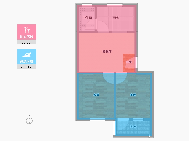 广东省-广州市-汇福楼小区-42.17-户型库-动静分区