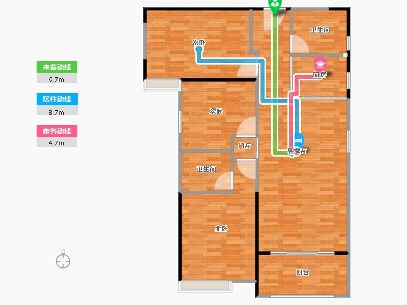 福建省-泉州市-1111-88.41-户型库-动静线