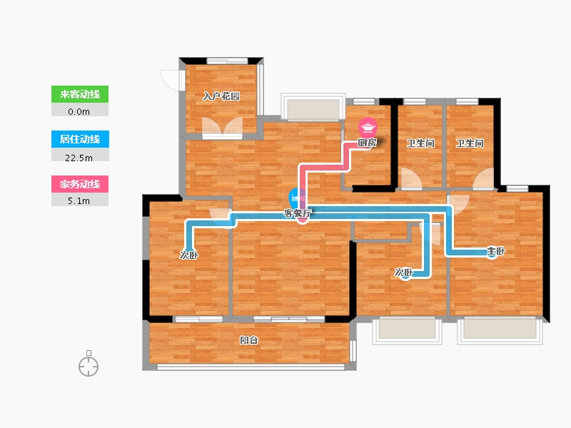 福建省-福州市-三盛璞悅府-117.99-户型库-动静线