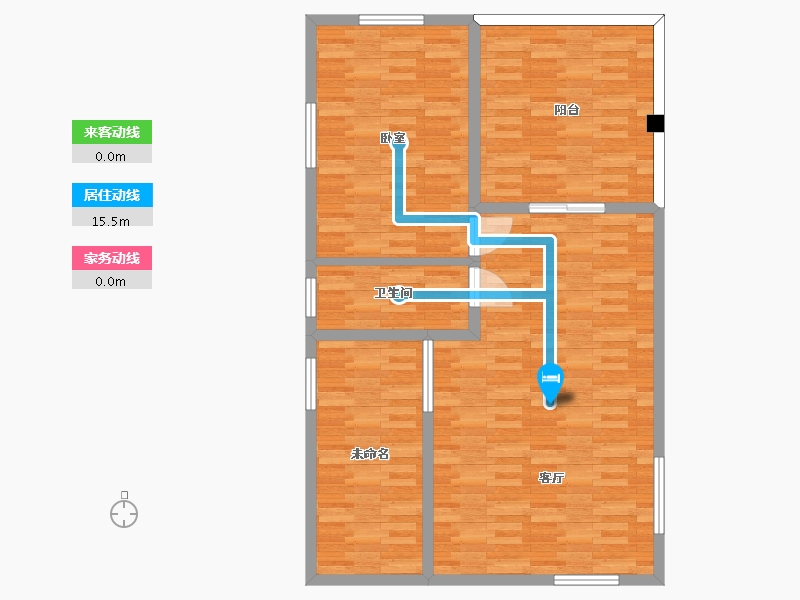 福建省-泉州市-东庄-85.02-户型库-动静线