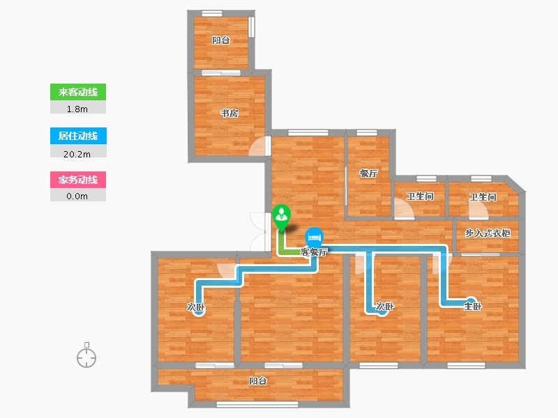 浙江省-温州市-立体城-110.93-户型库-动静线