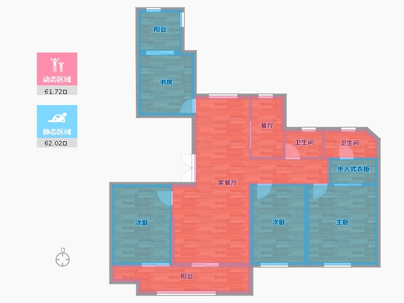 浙江省-温州市-立体城-110.93-户型库-动静分区