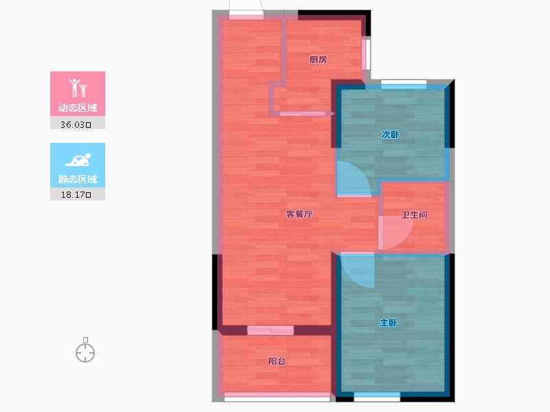 福建省-福州市-天空之城-47.38-户型库-动静分区