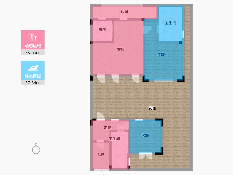 浙江省-宁波市-大爱书院小镇-143.65-户型库-动静分区