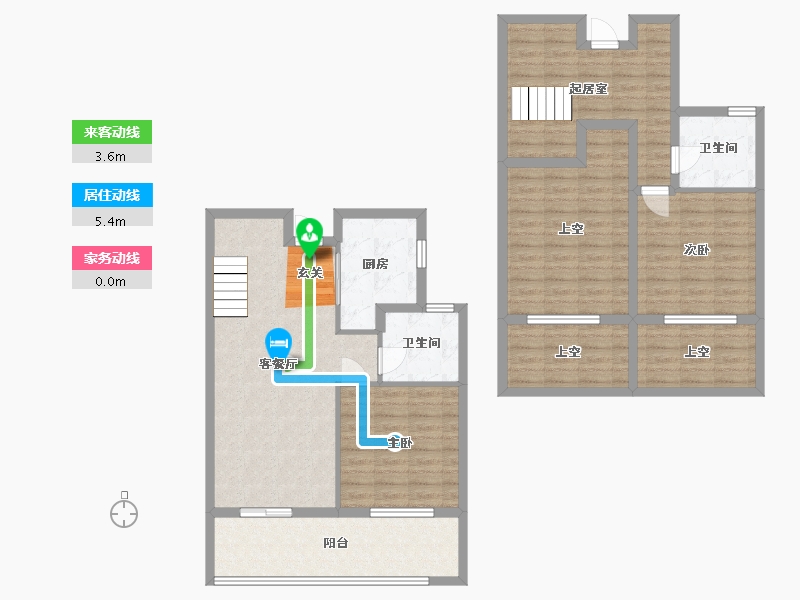 安徽省-合肥市-城建琥珀东华府-126.31-户型库-动静线