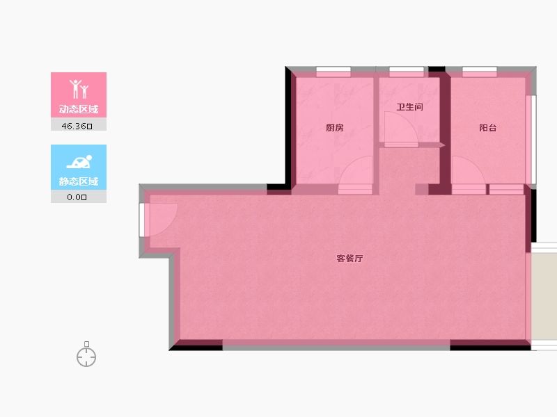 湖南省-长沙市-中煤和悦府-41.27-户型库-动静分区