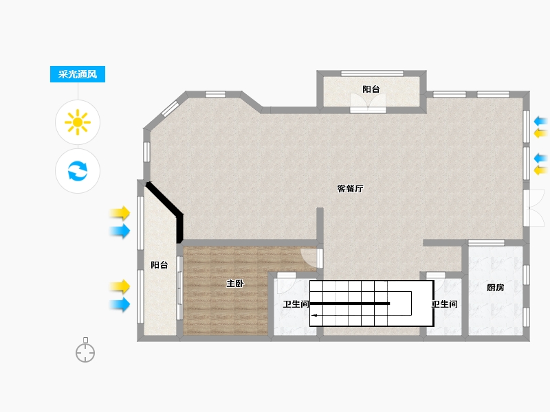 江苏省-常州市-天顺御河湾-142.69-户型库-采光通风