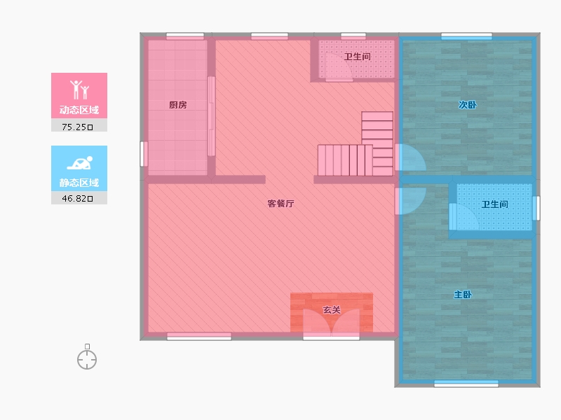 广东省-东莞市-绿地大都会-109.30-户型库-动静分区