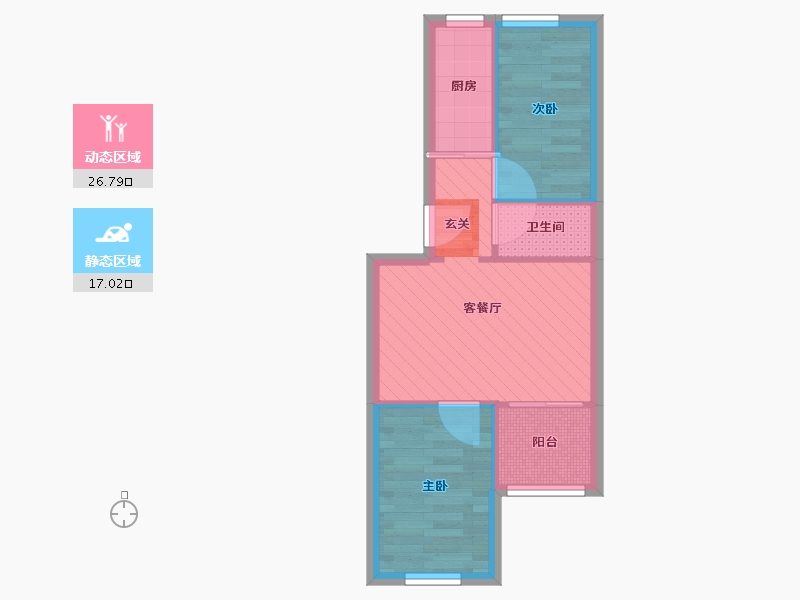 北京-北京市-首都机场-38.04-户型库-动静分区