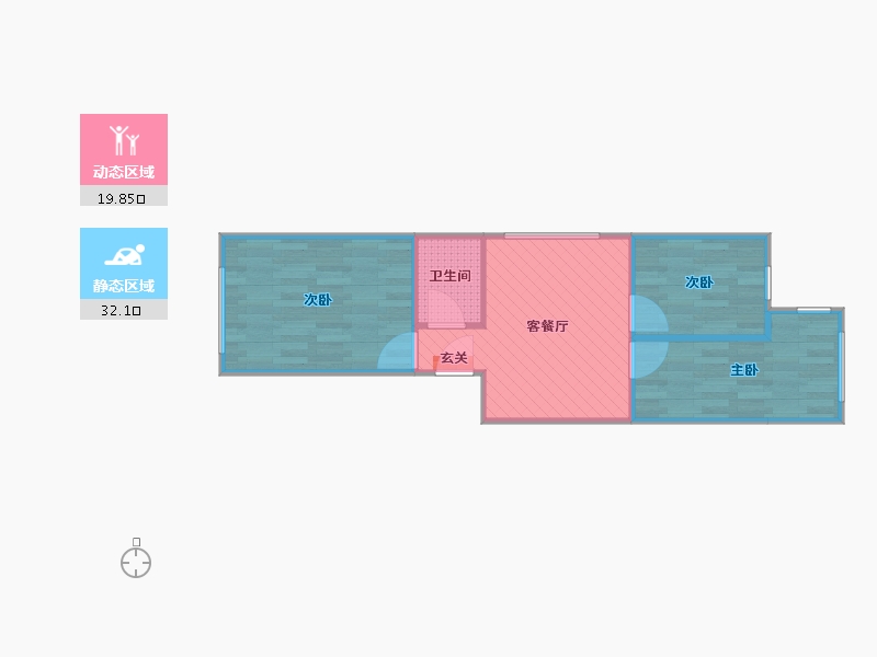 河北省-承德市-美风小区-3号楼-48.00-户型库-动静分区