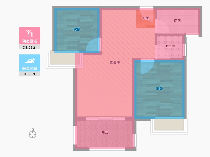 江西省-宜春市-状元府邸-49.63-户型库-动静分区