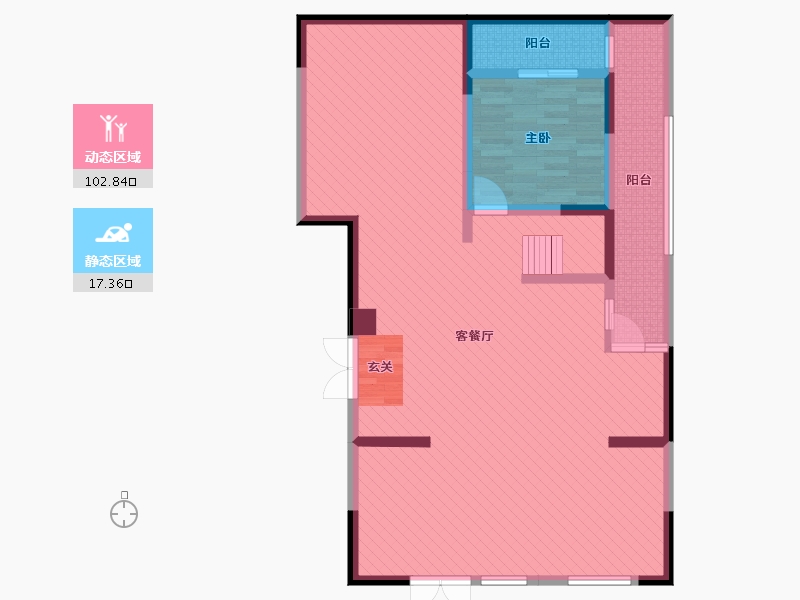 云南省-昆明市-保利宁湖峰境-108.13-户型库-动静分区