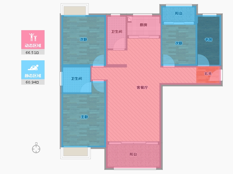 江西省-抚州市-新城丽景-112.00-户型库-动静分区