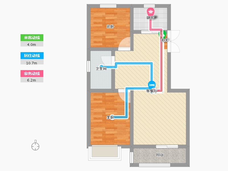 河南省-周口市-翰林华府-55.63-户型库-动静线