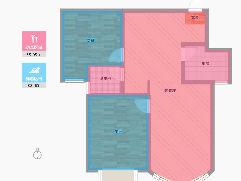 浙江省-杭州市-松石名第-79.00-户型库-动静分区