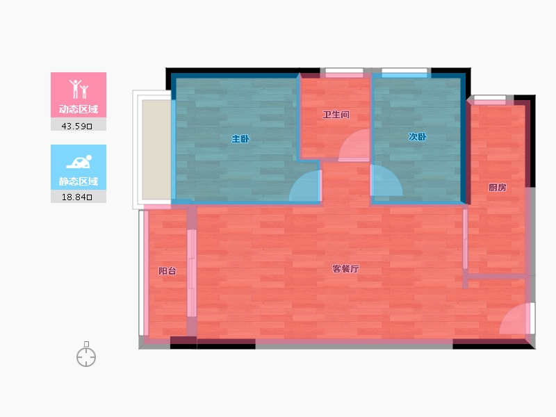 广东省-深圳市-中粮创芯公园-56.17-户型库-动静分区