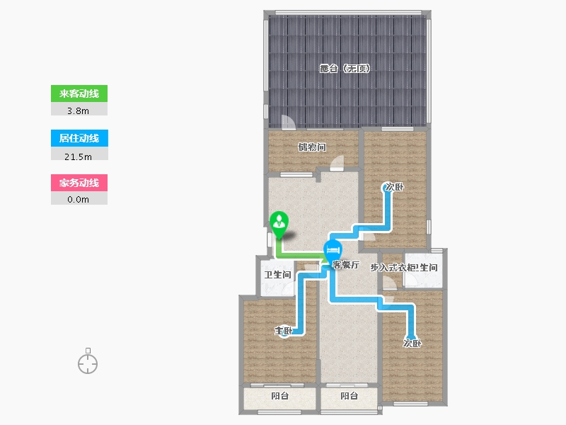 山东省-烟台市-紫薇郡-191.02-户型库-动静线