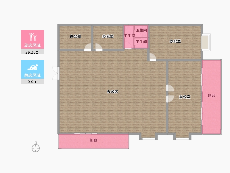 四川省-成都市-永顺街道-222.37-户型库-动静分区