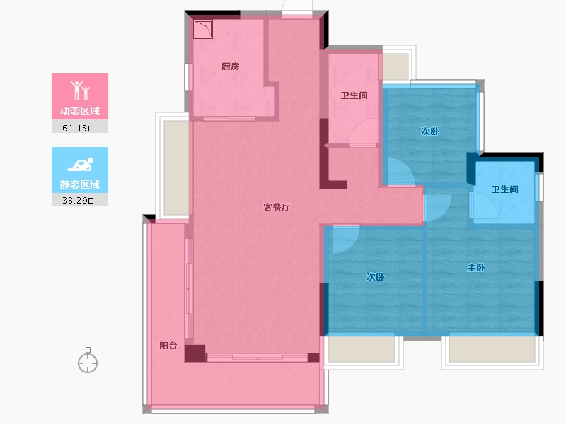 四川省-南充市-原树提香-84.04-户型库-动静分区