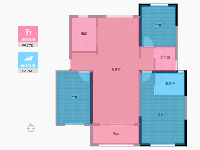 河南省-许昌市-北海-108.00-户型库-动静分区