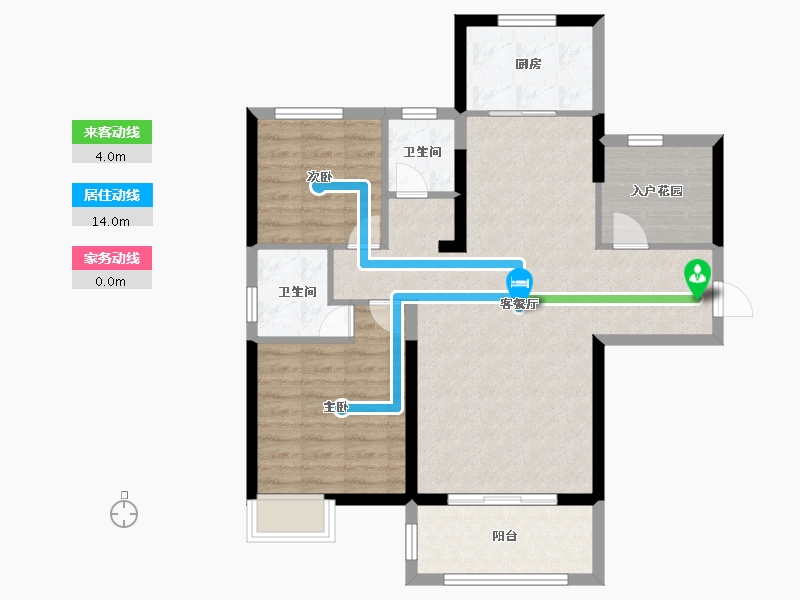 湖南省-岳阳市-枫桥绿洲-84.59-户型库-动静线